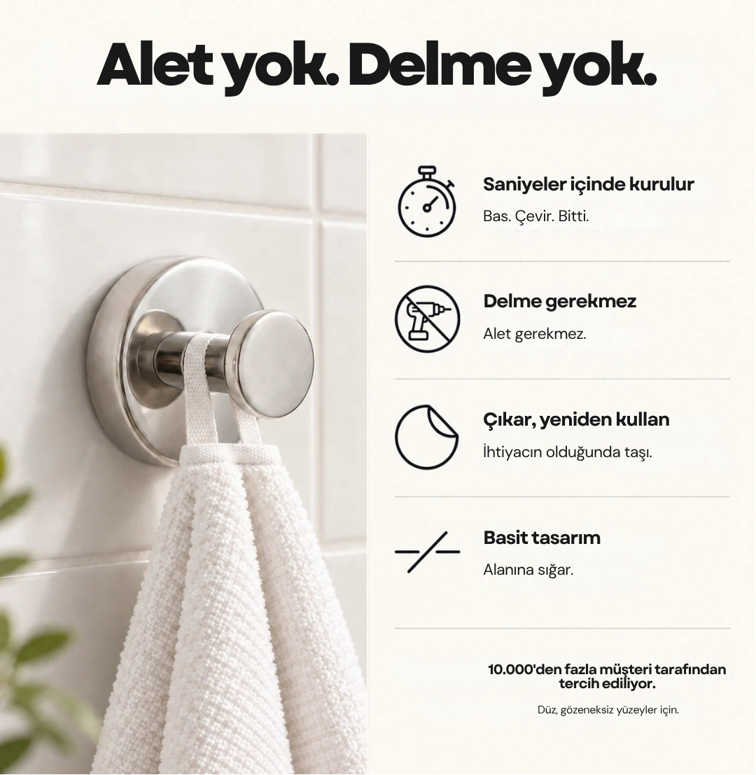 Mountly Duvar Kancası